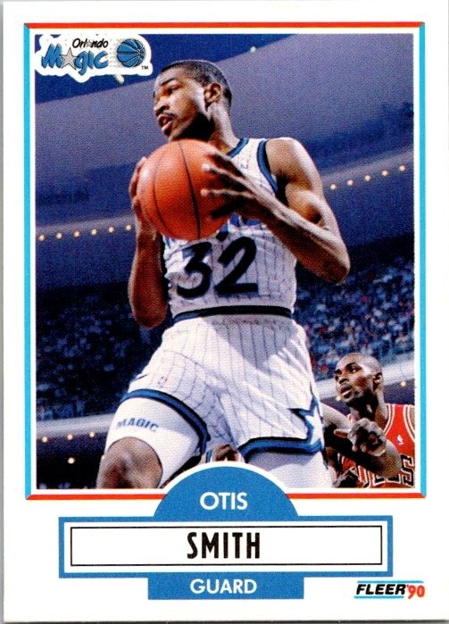 Otis Smith - 1990-91 Fleer - # 135 - Magic