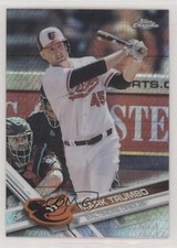 2017 Topps Chrome Prism Refractor Mark Trumbo #23 9gy