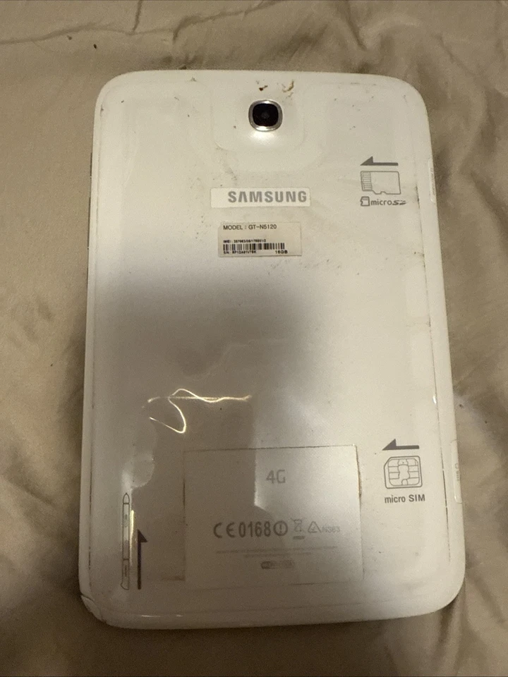 Samsung Galaxy Note 8.0 N5100 3G/Wi-Fi Android 16GB Unlocked (Screen Damage) - Image 2 of 3