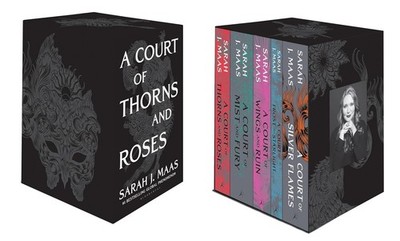 A Court of Thorns and Roses Hardcover Box Set by Sarah J Maas Hardcover new...