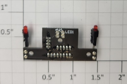 Placa de circuito PCB Lionel 2141-PCB calibre O roja LED | Condition: Used