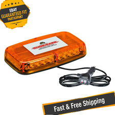 Wolo 3720m-a Sure Safe Gen 3 12-volt Magnet Mount Amber Mini Emergency Led Light