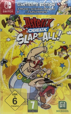 Nintendo SWITCH Spiel Asterix und + & Obelix Slap Them All! NEU NEW KC11
