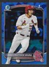 2025 Bowman Draft Sapphire Matthew Miura #BDC-57 1st Chrome St Louis Cardinals