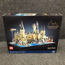 LEGO Harry Potter: Hogwarts Castle and Grounds Building Set, Worn Box*