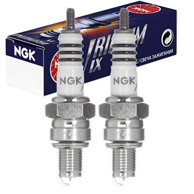 Zündkerze 2x NGK CR6HIX [7274] Iridium für Honda CA 125 Rebel JC26A V Bj. 1997