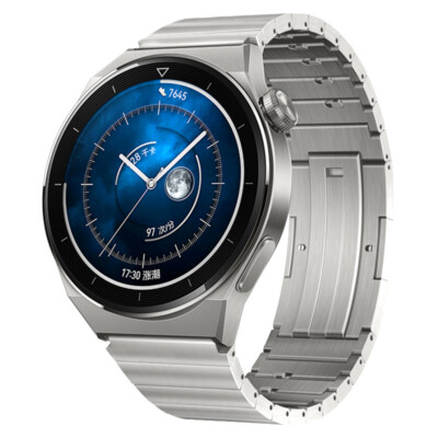 For Huawei Watch GT3 Pro Band Titanium Metal Strap Steel Metal Accessories Strap