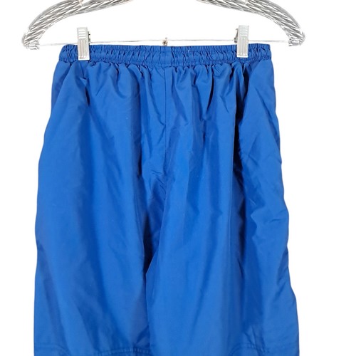 VTG Fleece Lined Joggers Soccer Boathouse Pants Blue Track Windbreakers USA Sz M - 第 5/12 張圖片