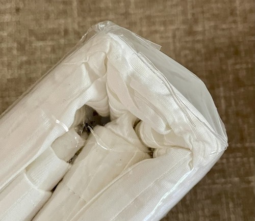 HOTEL COLLECTION Pair King Shams 100% Cotton Woven Pleat Off-White NEW MSRP$150 - Picture 8 of 8