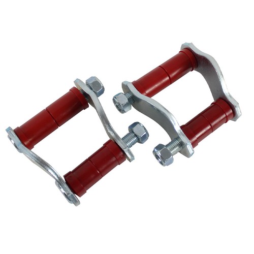 Rear Leaf Spring Polyurethane Shackle Kit NEW For 1956-1957 Chevy Belair 150 210 - Picture 1 of 4