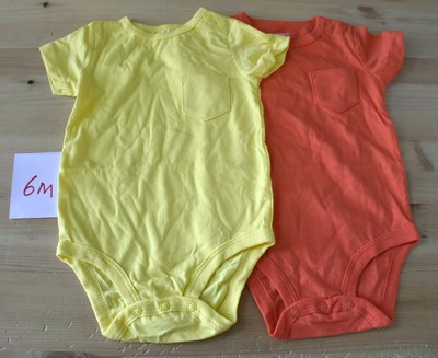 Carters 5pc Bodysuits Infant Baby Boy Everyday Cotton Size 3 Months NWT