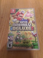 Authentic Original Super Mario Bros U deluxe , Nintendo Switch Case Only