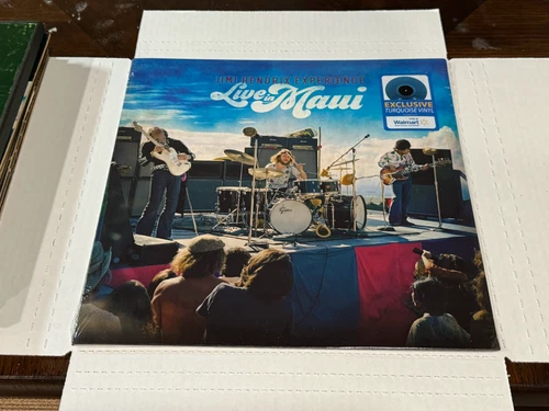 Jimi Hendrix Experience -Live In Maui- LP 2023  Exclusive Turquoise Vinyl Sealed