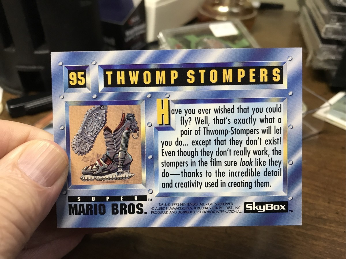 1993 Super Mario Brothers # 95 THWOMP STOMPERS | eBay