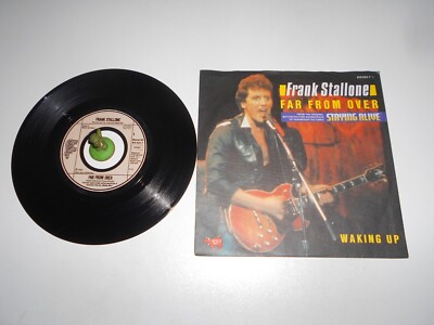 Frank Stallone - Far From Over (1983) Vinyl 7` inch Single Vg +++