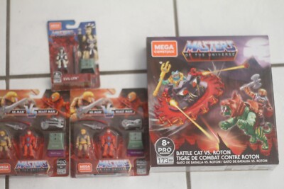 Mega Construx Masters of the Universe Battlecat Roton 173pcs Minifigure LOT
