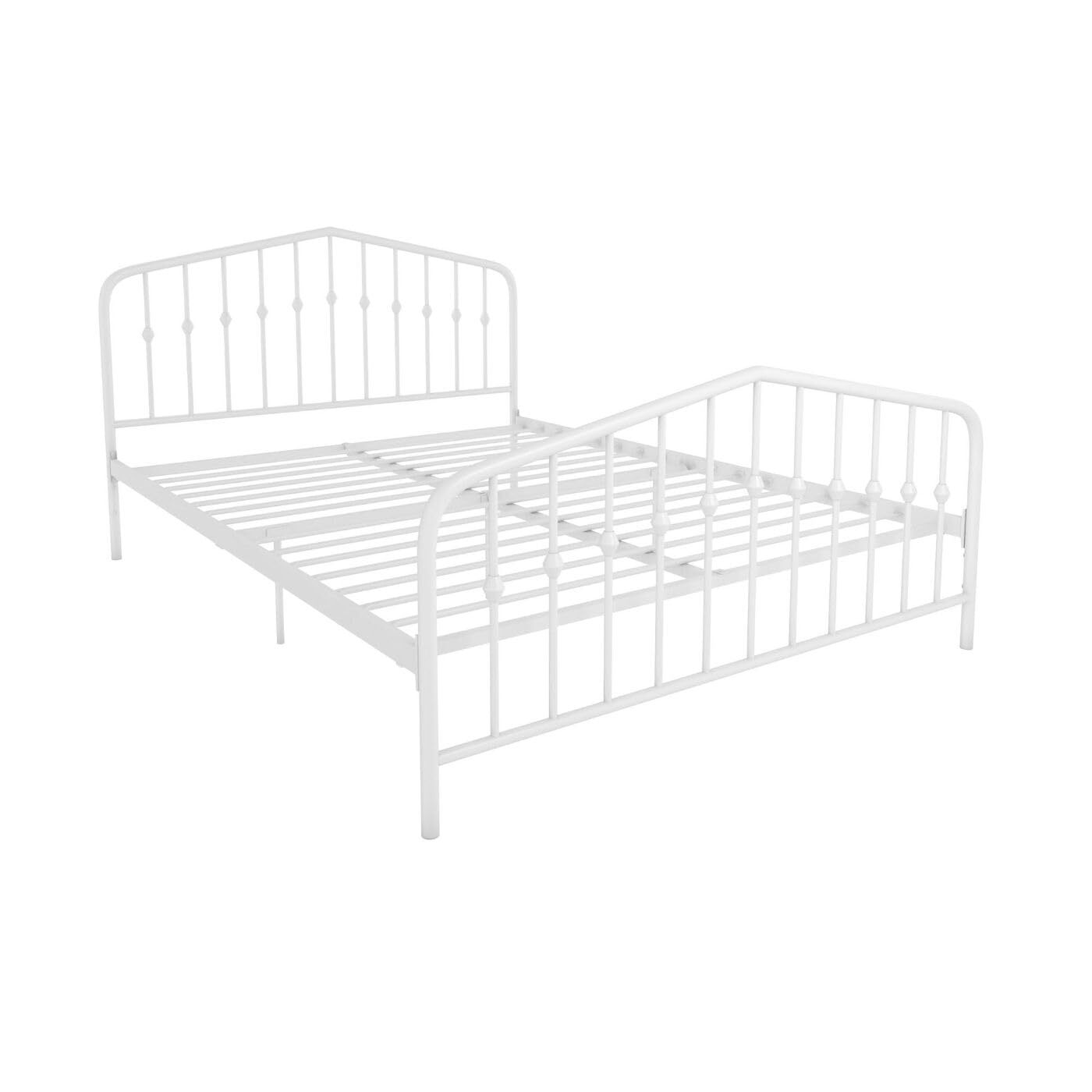 Dhp 4044139n Bushwick Metal Bed Queen White