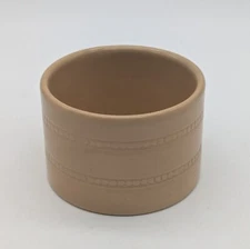 OVER AND BACK YELLOW WARE CROCK RAMEKIN BOWL 2 3/8" (H) X 3 5/8"(Dia)