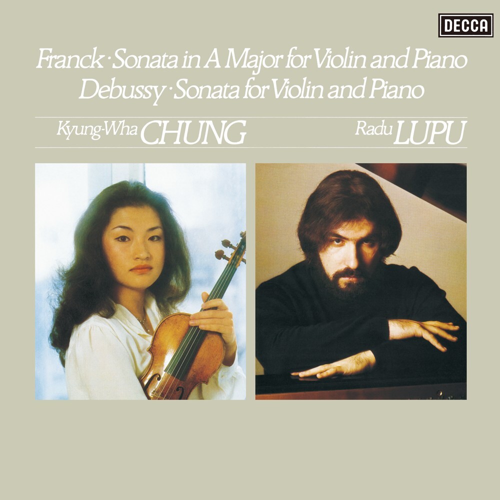 KYUNG-WHA CHUNG, RADU LUPU Franck & Debussy: Sonatas 180g LP New Vinyl