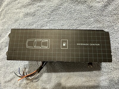 1987 Dodge Daytona Message Center Gauge Chrysler LeBaron 87 MoPar Dash Fuel Door