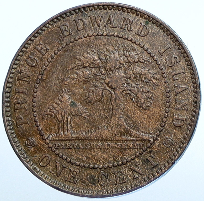コレクション 1871 Victoria Queen  ONE CENT Victoria - One Cent 1871 - Prince Edward Island - Coins - World