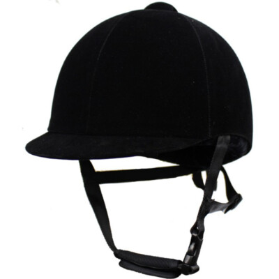 Breathable Equestrian Helmet Casco Horse Velvet Riding Cap Hat for Equestrian