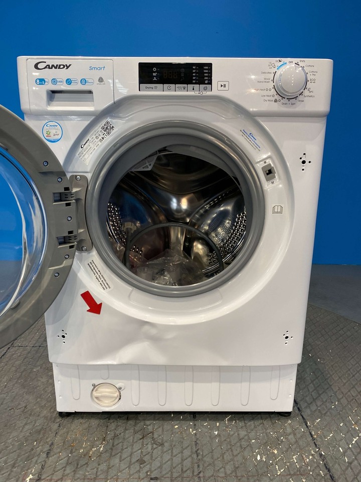 Candy CBD485D2E Integrated Washer Dryer 8kg / 5kg 1400rpm White 13968