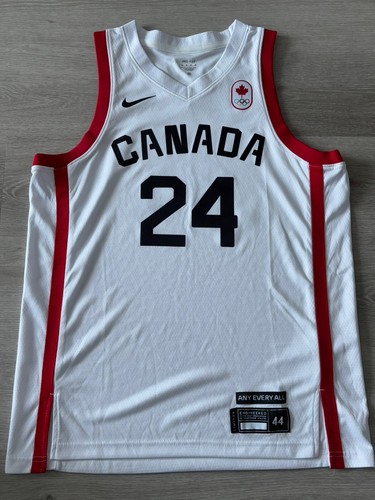 Dillon Brooks Team Canada Olympics Basketball Jersey M 44