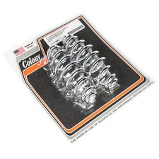 #2984-2 5 inch Heavy Duty Solo Seat Springs Made in USA Chrome Colony Machine