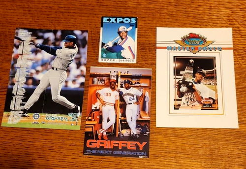 Lot of (3 Diff) Ken Griffey Jr (HOF) Oversized Odd Ball BB Collection -NrMt