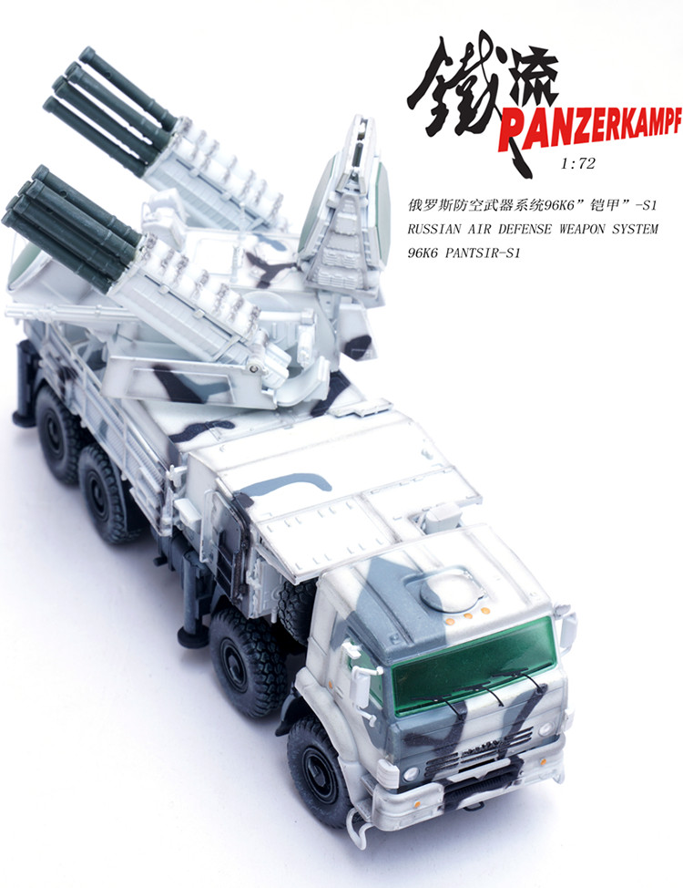 PANZERKAMPF 1/72 Russian Arctic Force Armor S1 Air Defense Weapon System 96K6