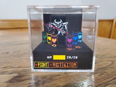 Handmade Gaming Diorama - Undertale Asgore Battle