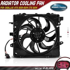 Cooling Fan Assembly with Brushless Motor for Cadillac ATS 2013-2014 CTS 2014