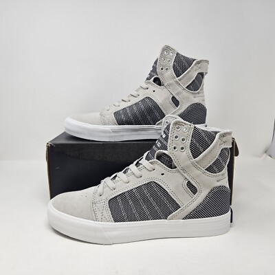 Women's Supra Skytop 'Grey/Blue' Sneaker 98174-031 Size - Main Image