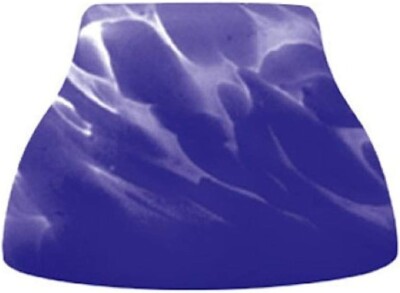 Jesco Lighting QASA103BF, Diameter: 2.75'', Height: 1.75'', Blue Frit Finish NEW
