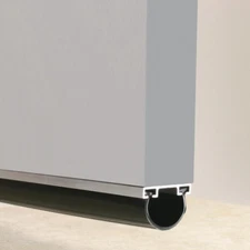 Garage Door Bottom Aluminum&Rubber Steel Wood Roll Up Door Garage Equipment 9 Ft