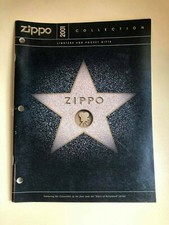 ZIPPO LIGHTERS AND POCKET GIFTS COLLECTION BROCHURE CATALOGUE 2001