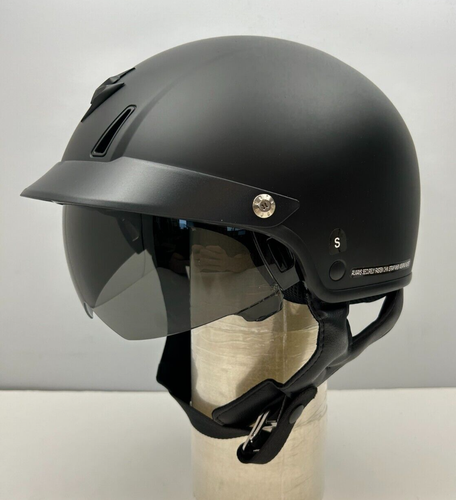 Open Box Scorpion EXO-C110 Motorcycle Half Helmet Matte Black Size Small - Picture 2 of 5