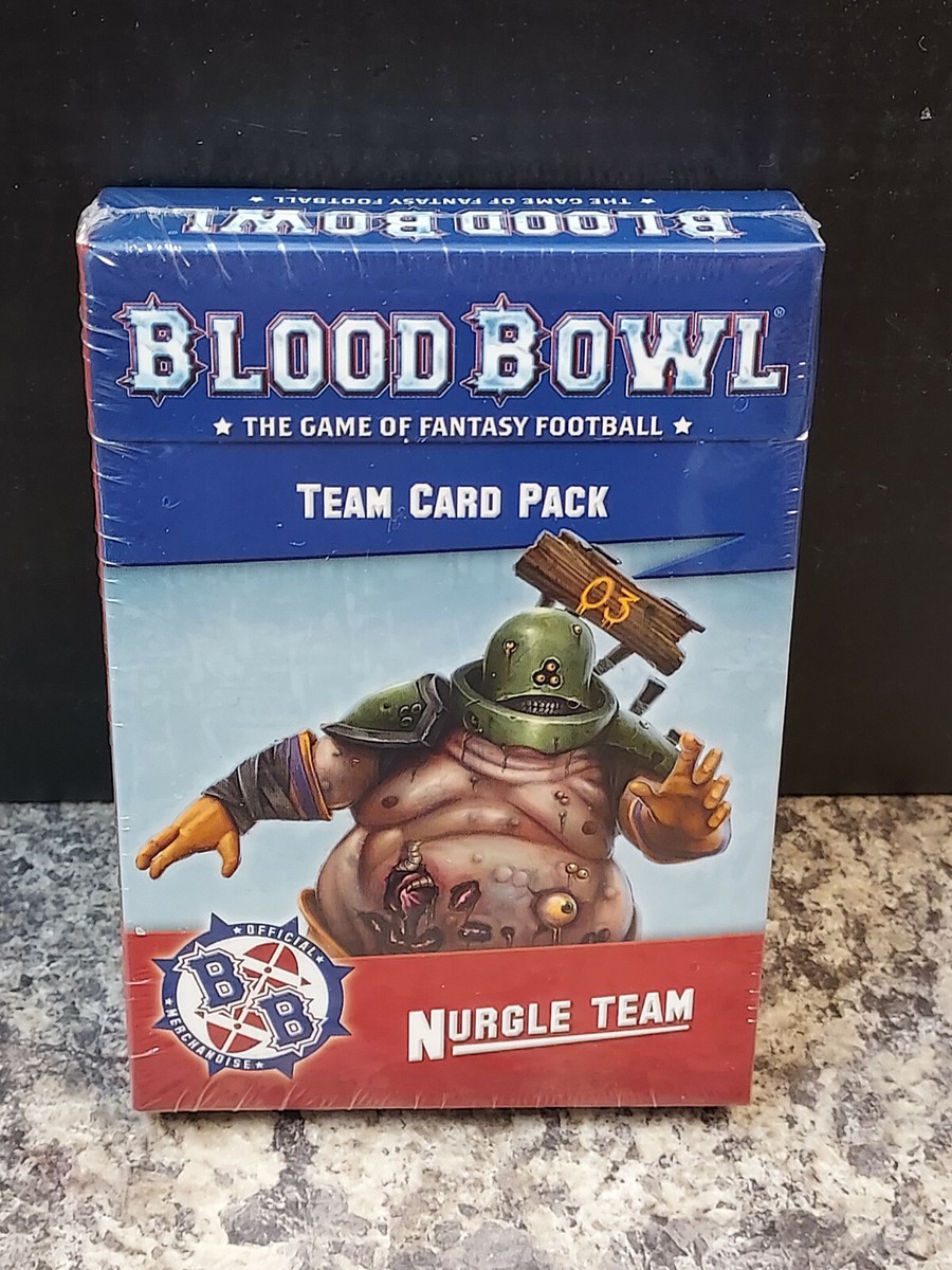 Blood Bowl Nurgle Team Card Pack Blood Bowl BLOODBOWL New! | eBay