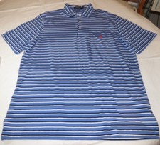 Mens Polo Ralph Lauren short sleeve cotton Polo shirt XL Classic Fit 381003 blue