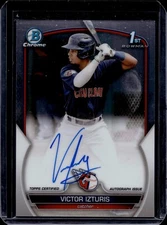 2023 Bowman Chrome Prospect Autographs Victor Izturis