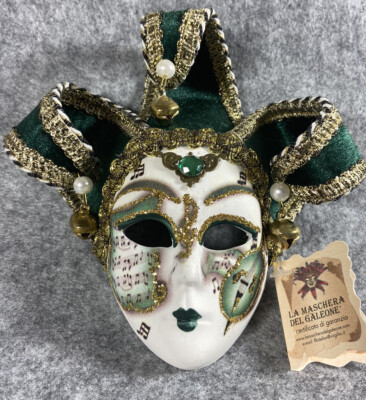   LA MASCHERA DEL GALEONE- Certificato Di Garanzia Authentic Collectible Mask