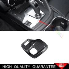 For Jaguar E-PACE 18-2020 Carbon Fiber Central Console Gear Shift Frame Trim 1*