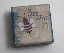 Bee Mine Love Cute Valentine Rubber Stamp 2009 Studio G Janet Dunn