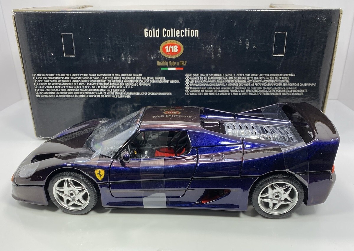 Bburago Ferrari F50 1/18 ミニカー 1/18 BBurago Ferrari F50 (Yellow) Diecast Car Model