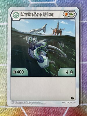 Bakugan: Battle Brawlers Character Card Haos Krakelios Ultra GPP_286_CC_BB