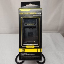 Nitecore DUAL SLOT USB CHARGER FOR FUJIFILM NP-W126/NP-W126S