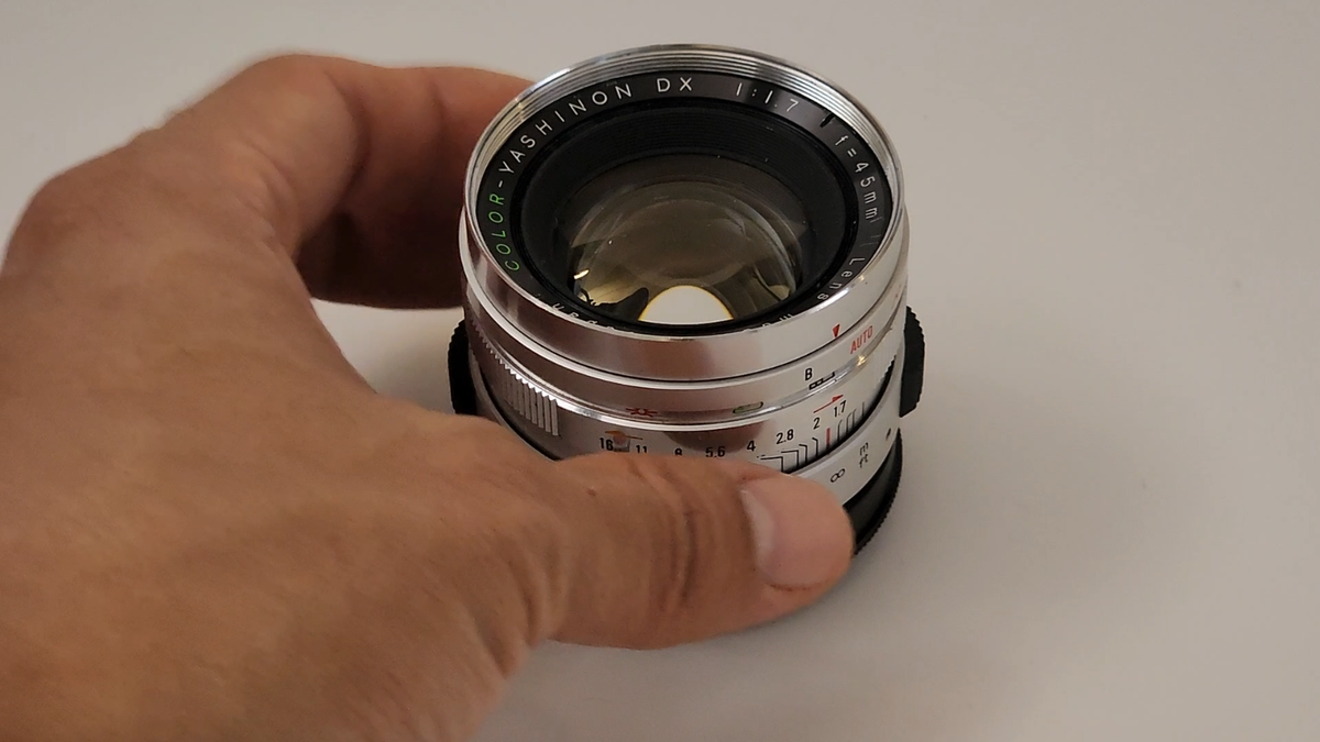Yashica Electro 35 GSN Yashinon 45mm F1.7 Modified Lens for Sony E