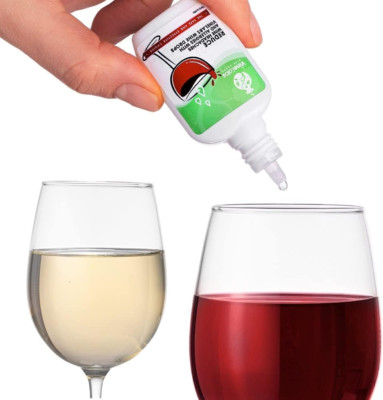 Sulfite Removing Wine Drops - 2Pk - Odorless and Tasteless Purifier for Red and