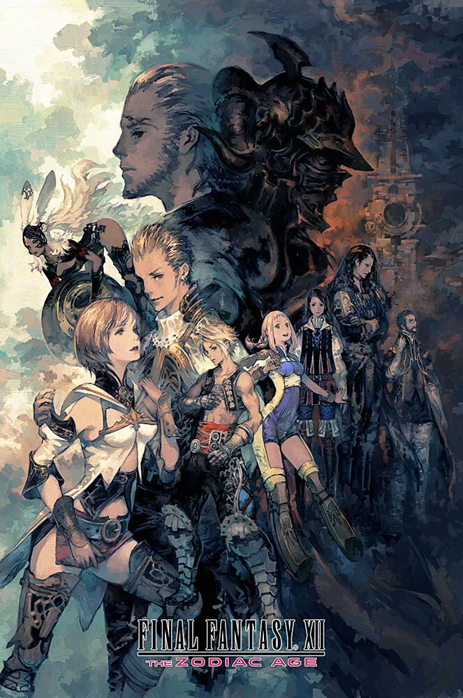 Final Fantasy XII The Zodiac Age PS4 Premium POSTER MADE IN USA - EXT942